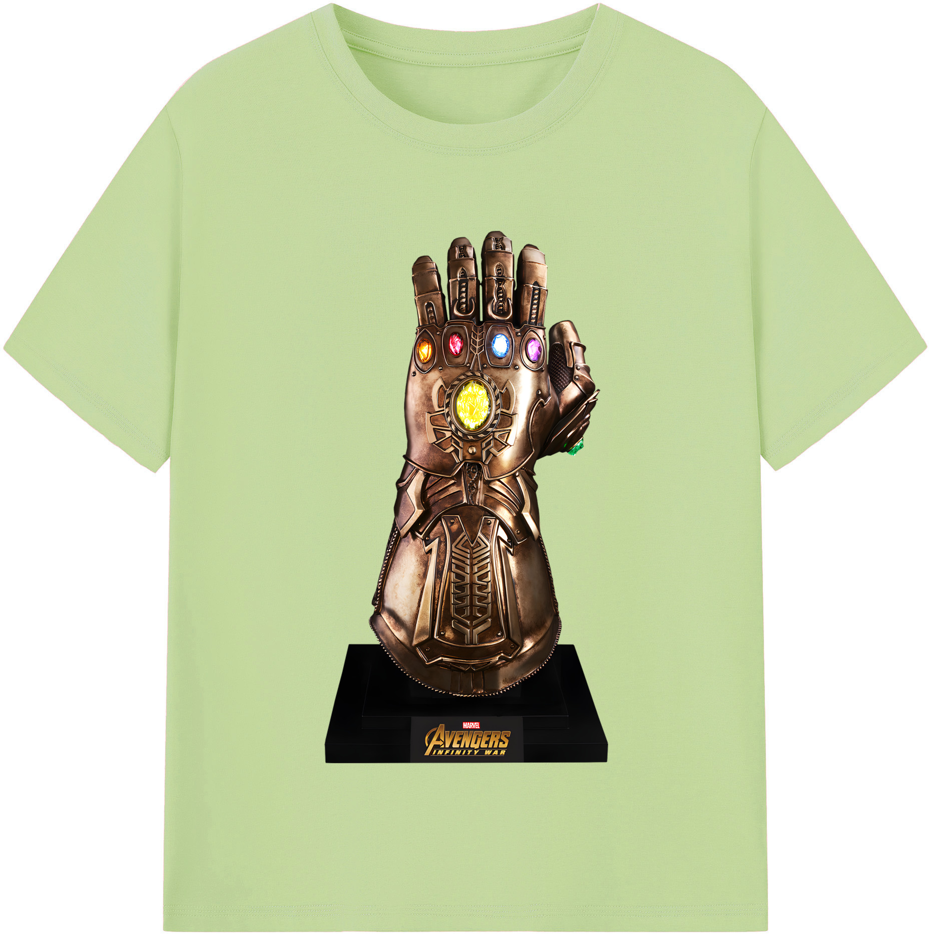 （画像用） アベンジャーズ The Avengers 綿100％半袖Tシャツ（フロントプリント）